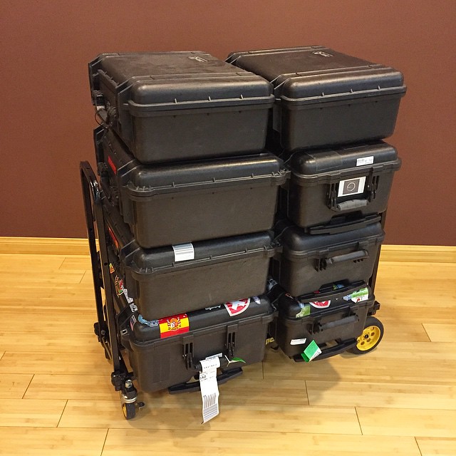 now all the medium size pelicancases are on their way to … Flickr