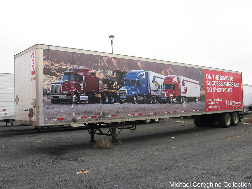 Crete Carrier Corp Advertisement Trailer, Trailer 220920 Flickr