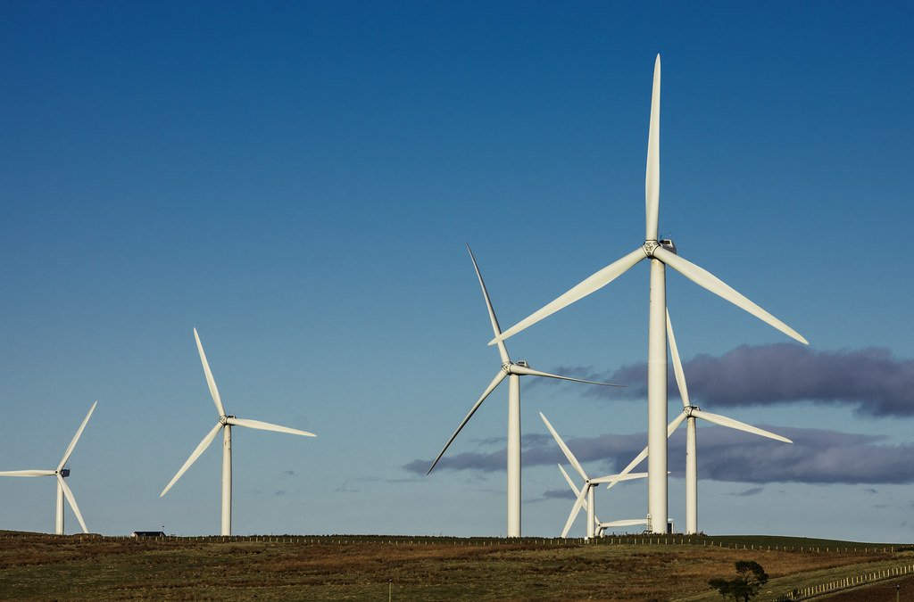 Spinning Round and Round Tullo Wind Farm. Shame it was so … Flickr