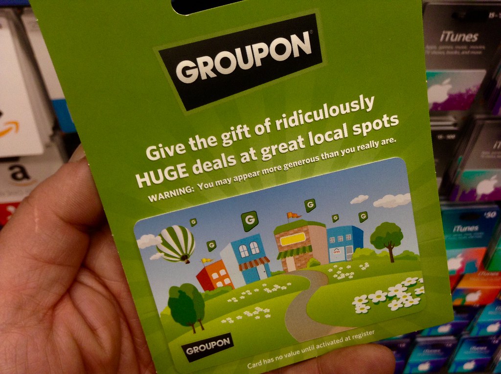 Groupon Groupon, Gift Card, 1/2015 by Mike Mozart of TheTo… Flickr
