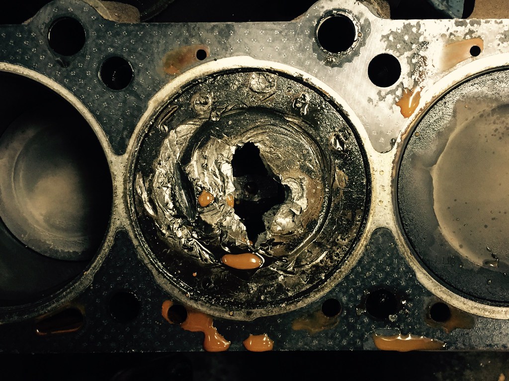 Bad Piston RIP Volvo engine Todd Lappin Flickr