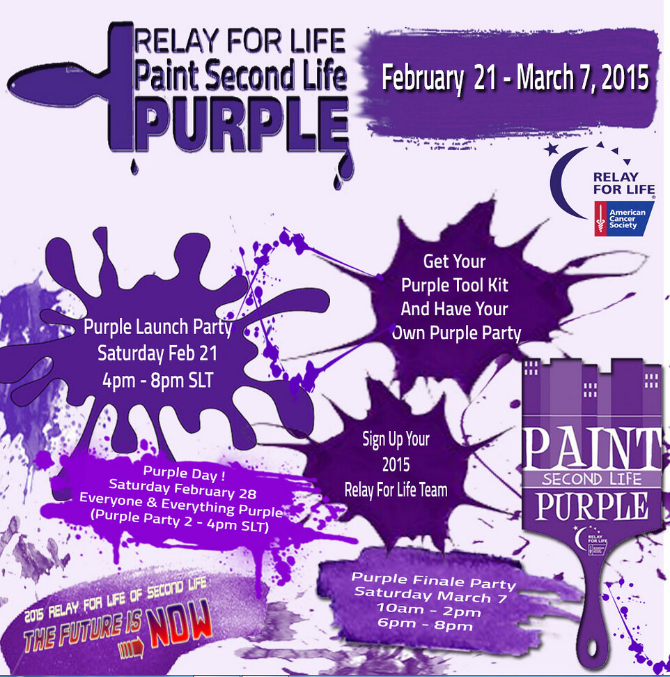 RELAY FOR LIFE PAINT THE TOWN PURPLE Kara 2 Flickr