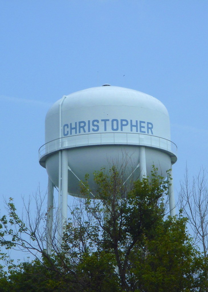 Christopher Illinois Water Tower Christopher is a small So… Flickr
