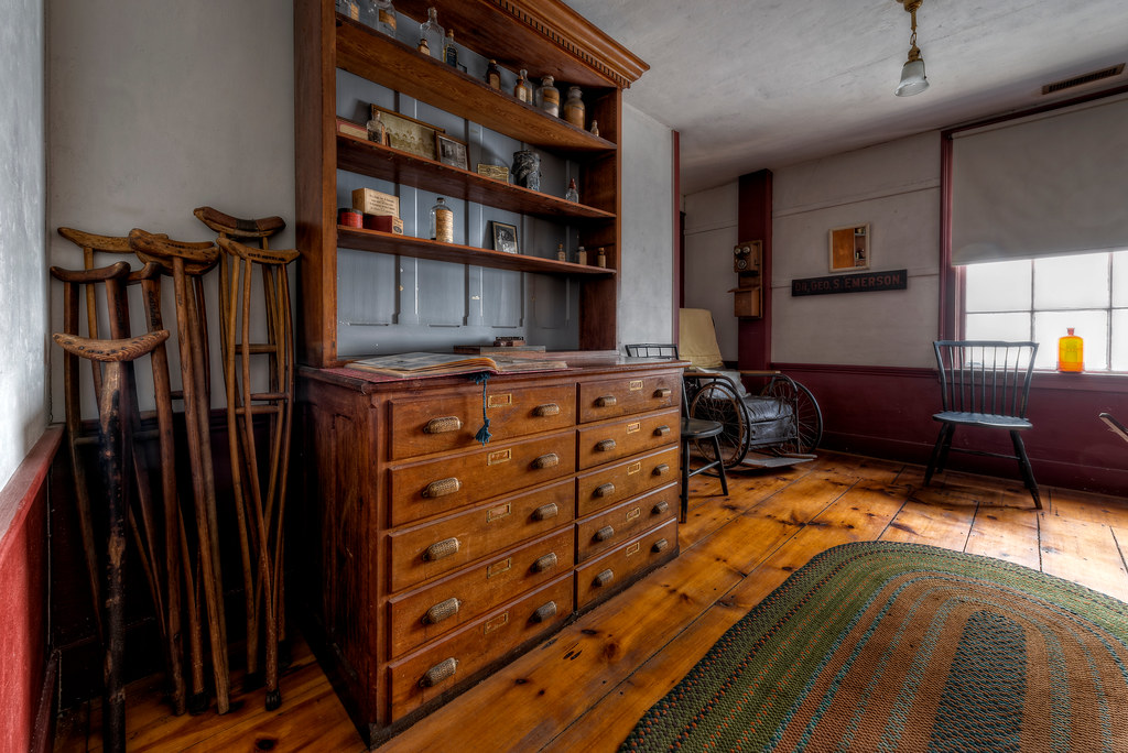 Inside the Amos J. Blake House & Museum Fitzwilliam, NH Frank Grace