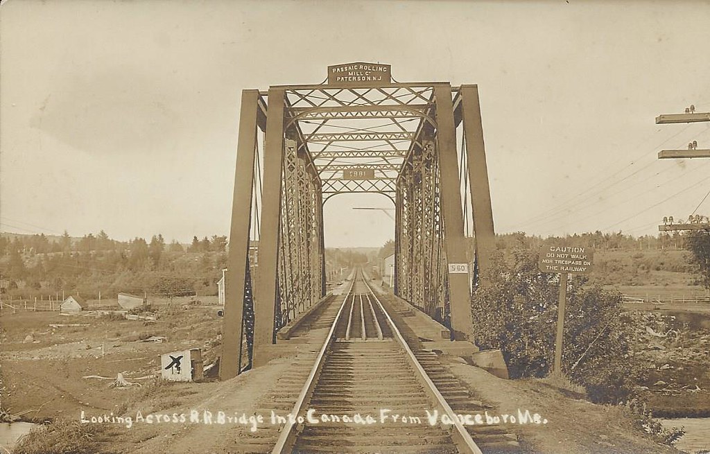 Looking Into Canada From Vanceboro, Maine Looking across R… Flickr