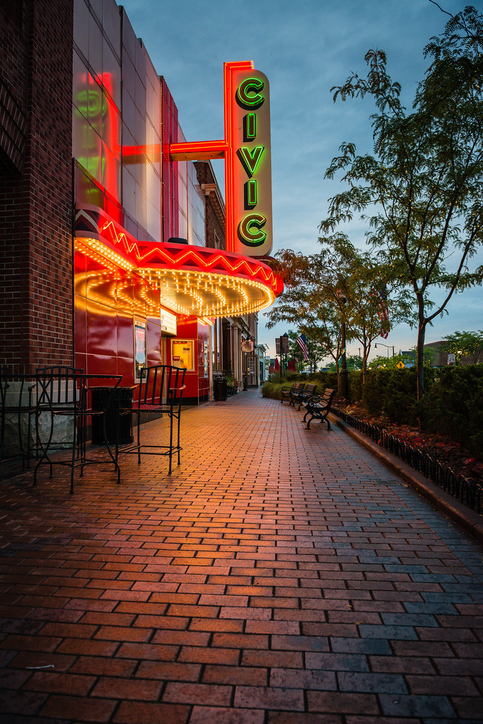 Farmington Civic Theater Took this photo early one evening… Flickr