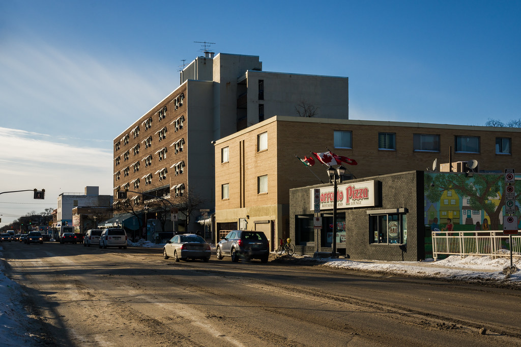 Sorrento's Pizza Ellice Avenue, Winnipeg, Manitoba. Bryan Scott
