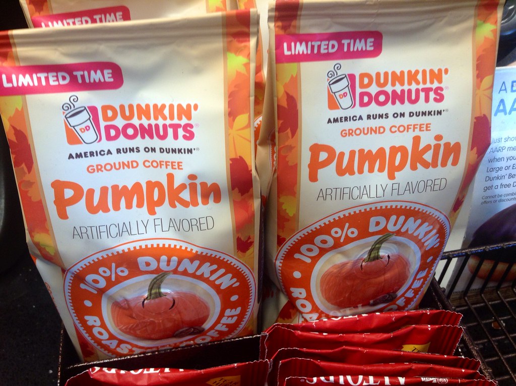 Dunkin Donuts Pumpkin Spice Coffee Dunkin Donuts Pumpkin S… Flickr