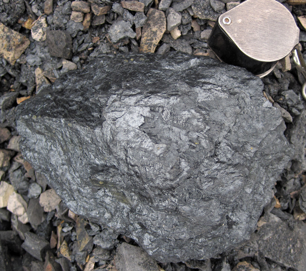 Semianthracite coal (Langhorne Coal, Lower Mississippian;… Flickr