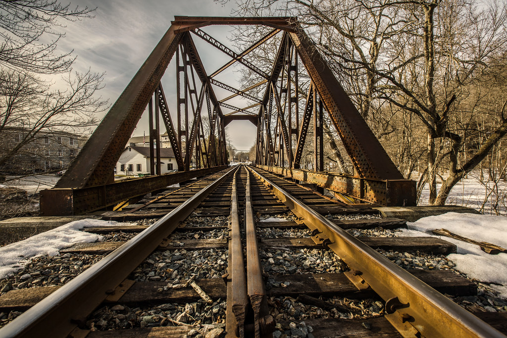 Untitled Train trestle over the Yantic River in Norwich Co… Flickr