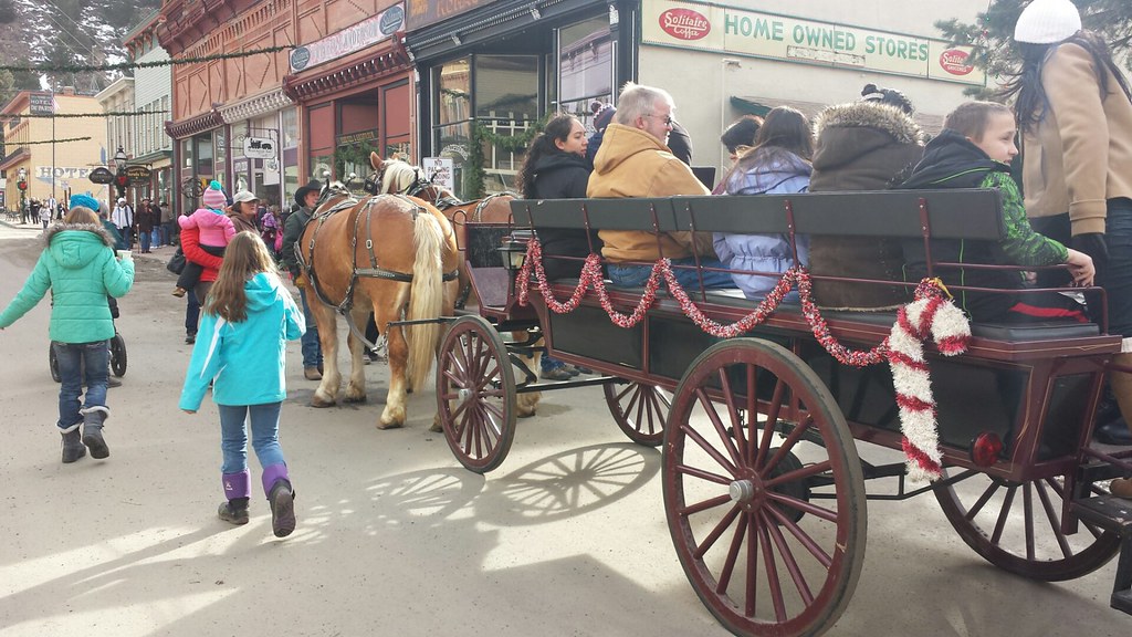 Horse Drawn Carriage 2 Christmas Market, Color… Flickr
