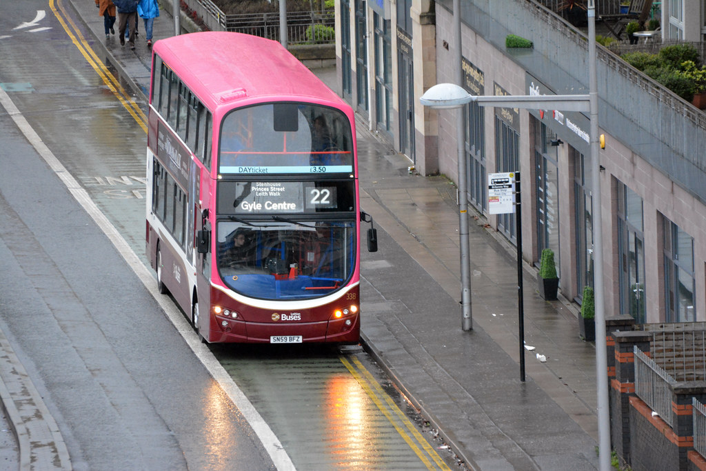338 This bus was new to Lothian Buses as 338 in 2009 Callum