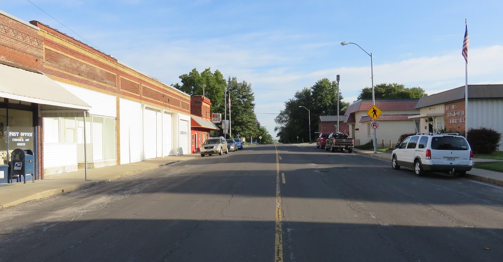 Downtown Corder, Missouri Corder is a small quaint communi… Flickr