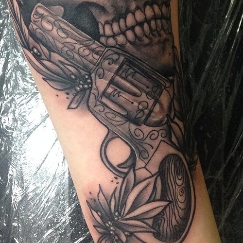 Start of a blackandgreytattoo sleeve our artist olgabana… Flickr