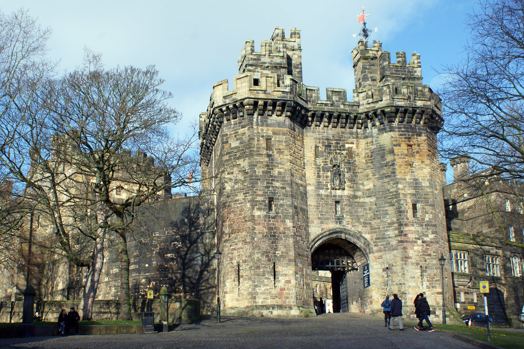 Lancaster Castle, John of Gaunt's gatehouse. Lancaster Cas… Flickr