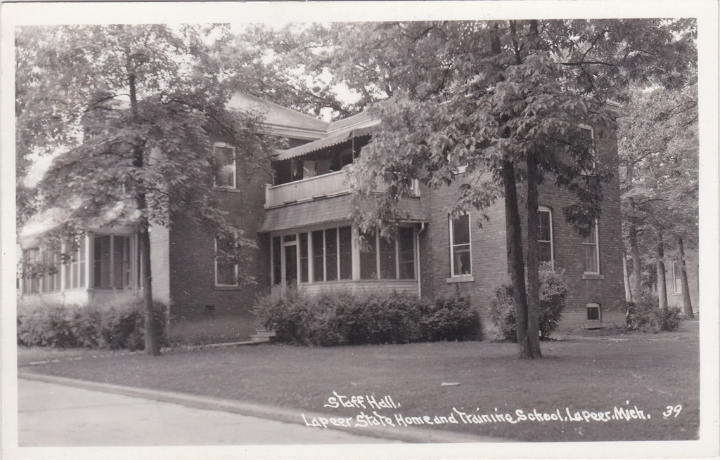 SE Lapeer MI c.1940 STAFF HALL Living Quarters at the Old … Flickr