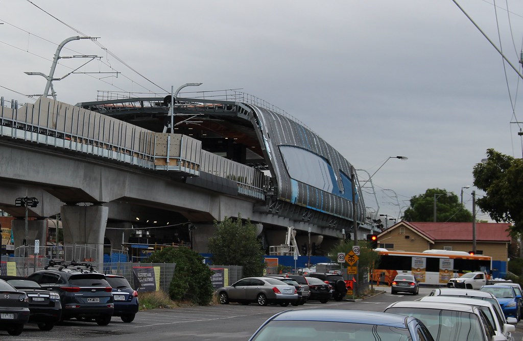 New Clayton station on opening day Daniel Bowen Flickr