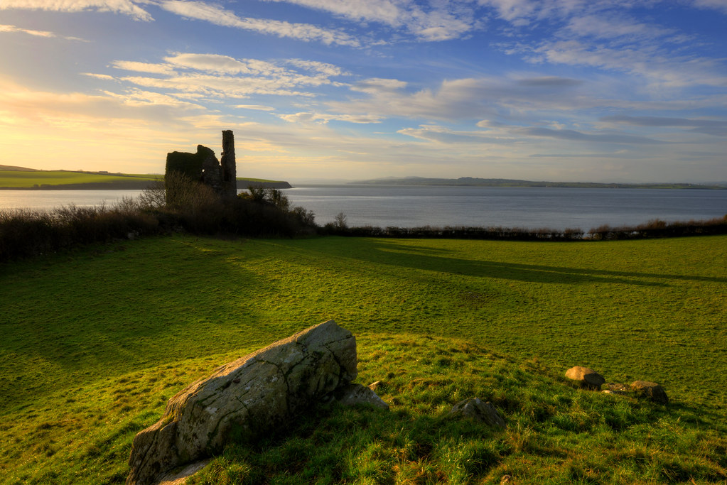 INCH CASTLE (RUIN), INCH ISLAND, CO DONEGAL, IRELAND. a photo on