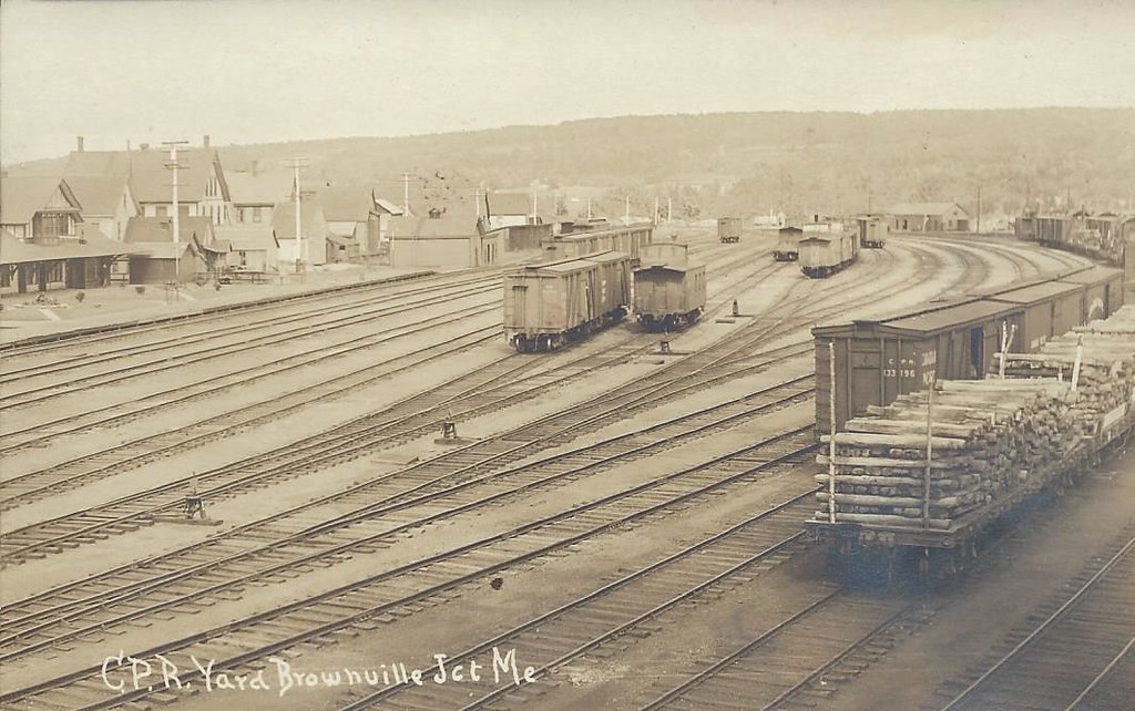 Memories From Brownville Jct., Maine Canadian Pacific Rail… Flickr