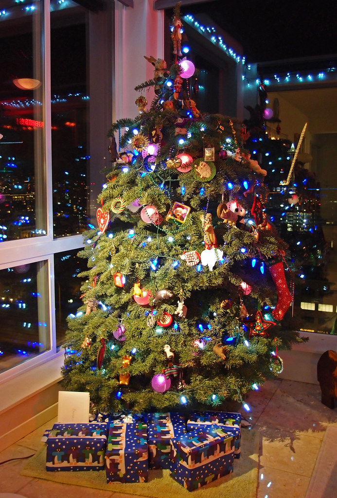Seattle Christmas Tree 2014 at home for our first winter h… Flickr