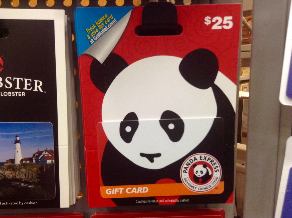 Panda Express Panda Express, Gift Card, 1/2015, by Mike Mo… Flickr