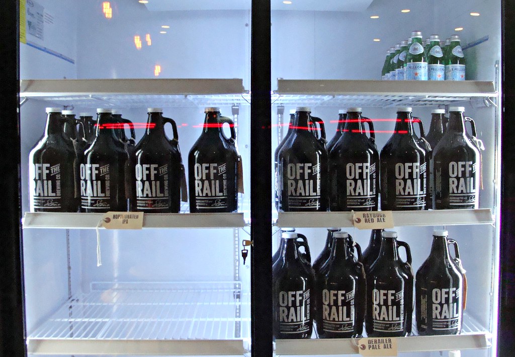 21 Growlers on the Wall Ready to Swap growlers at Off the … Flickr
