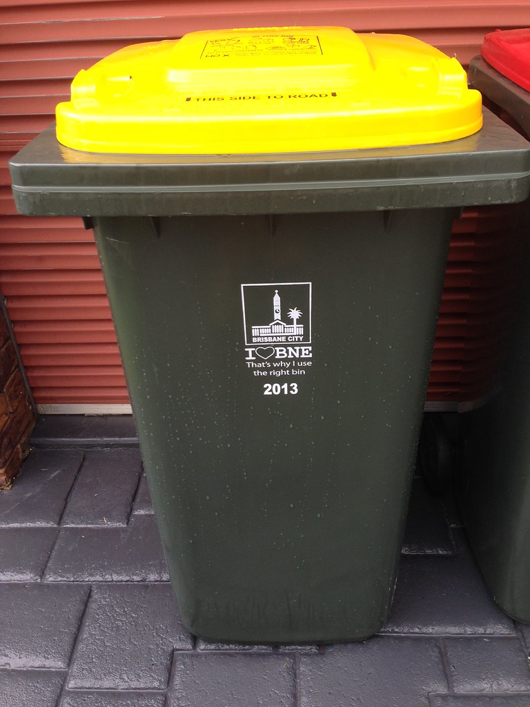 Brisbane city council 2013 bins RedlandsGarbageFan Flickr