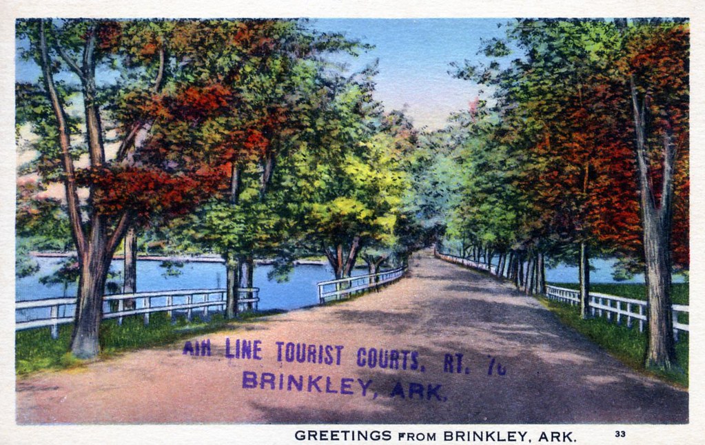 Air Line Tourist Courts Brinkley AR Greetings from Brinkle… Flickr