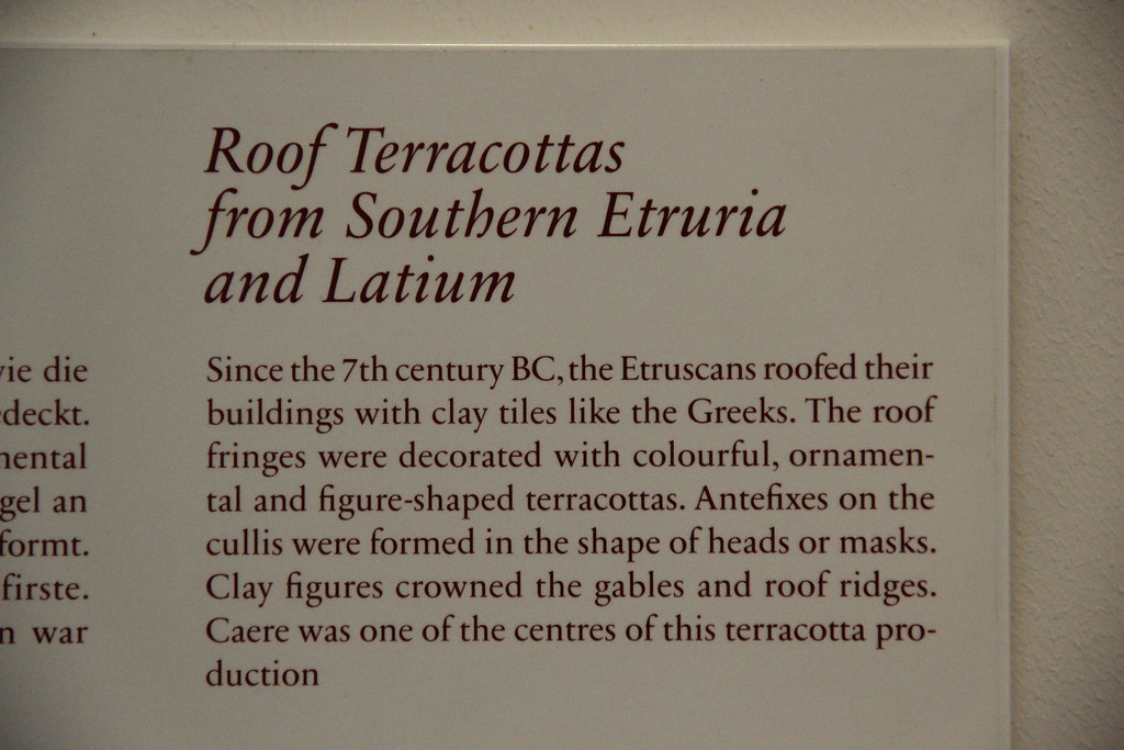Etruscan Roof Terracottas from Southern Etruria & Latium Flickr