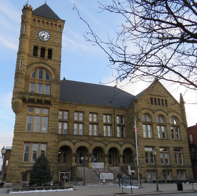 Wells County Courthouse (Bluffton, Indiana) a photo on Flickriver