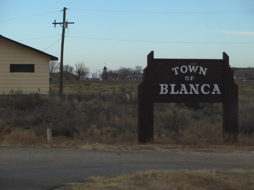 U.S. Route 160, Blanca, Colorado The Town of Blanca is a S… Flickr