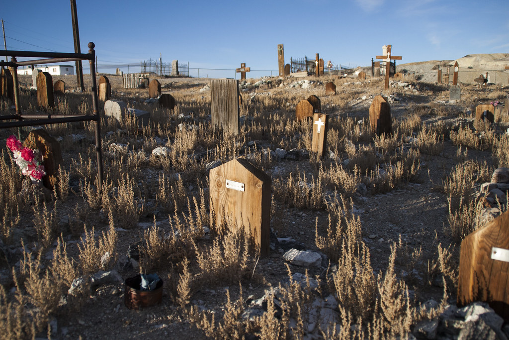 Cemetery, Tonopah, NV All interred died in the first decad… Flickr