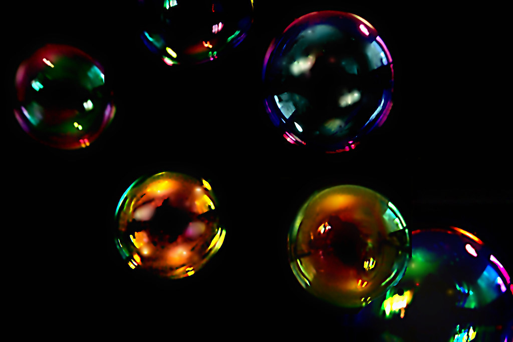 bubbles an experiment with soapbubbles. It's only a 'firs… Flickr