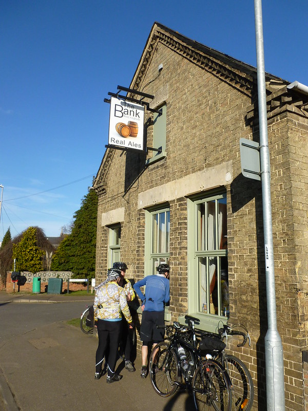 The Bank Micropub, Willingham, Cambs. Richard's Micropub Bike Ride