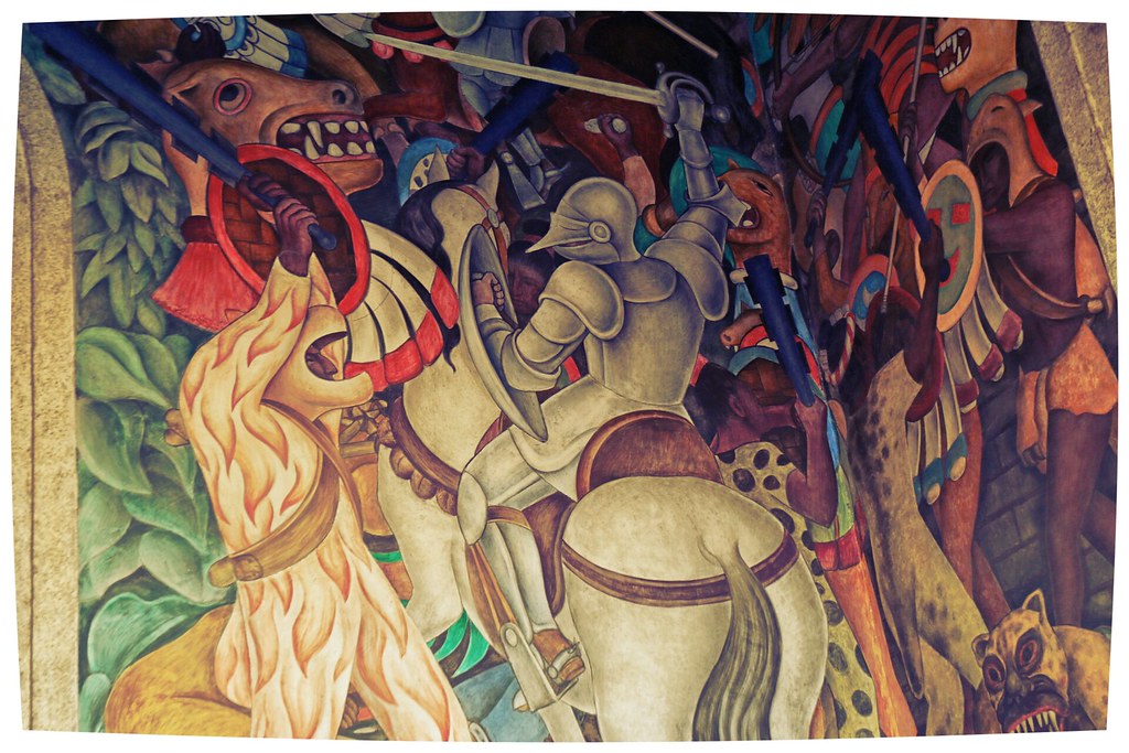 Mural de Diego Rivera en Palacio de Cortés. Cuernavaca, Mo… Flickr