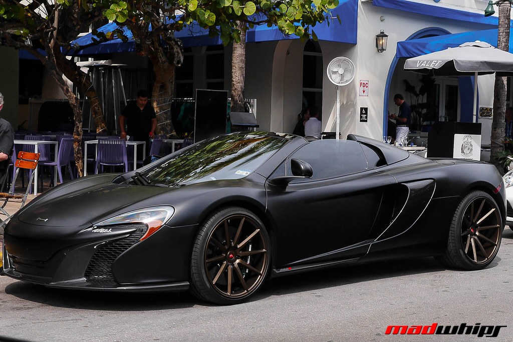 Matte Black McLaren 650s Matte Black McLaren 650s Spider i… Flickr