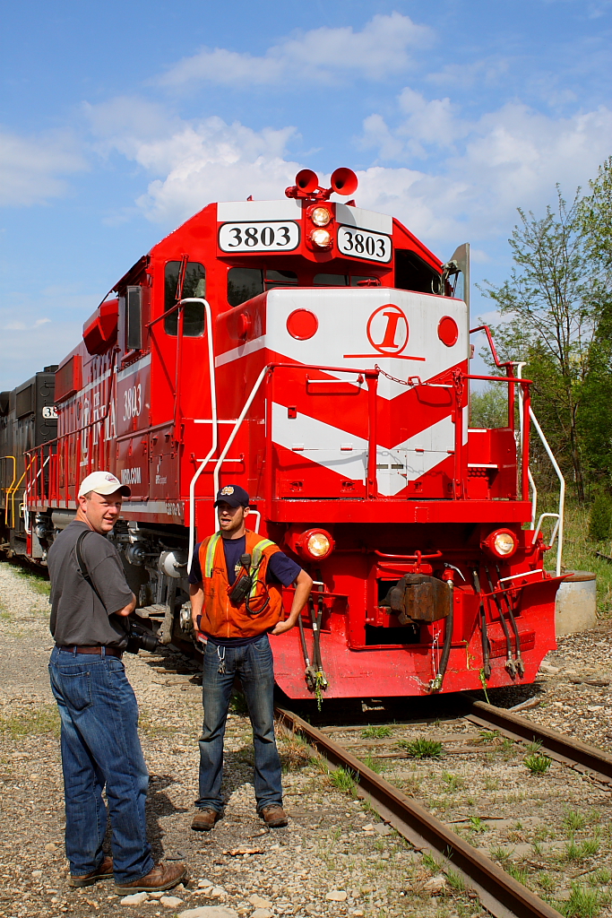 INRD 380306 INRD 3803 at Bedford. Job briefing with the c… Jason