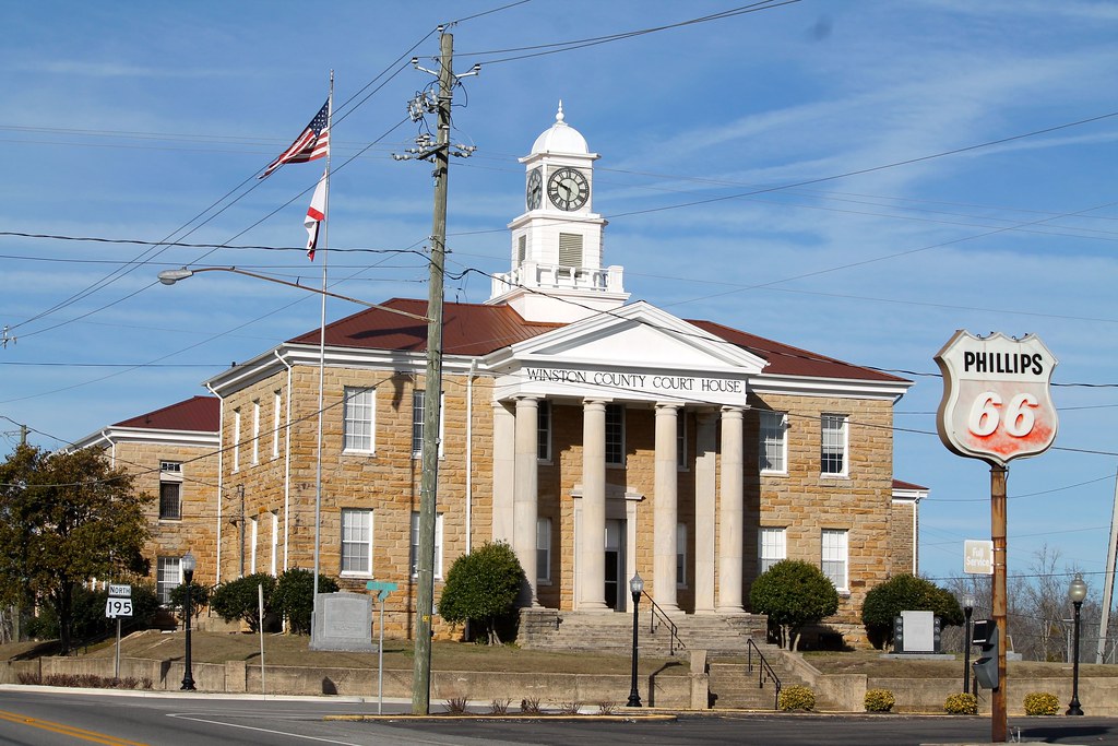 Winston County Courthouse No. 6 (Double Springs, Alabama) Flickr