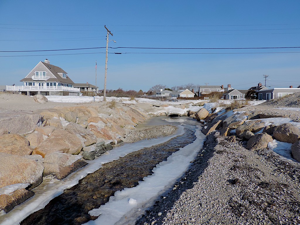 Falmouth in Winter Looking towards Shore Drive from the be… Flickr