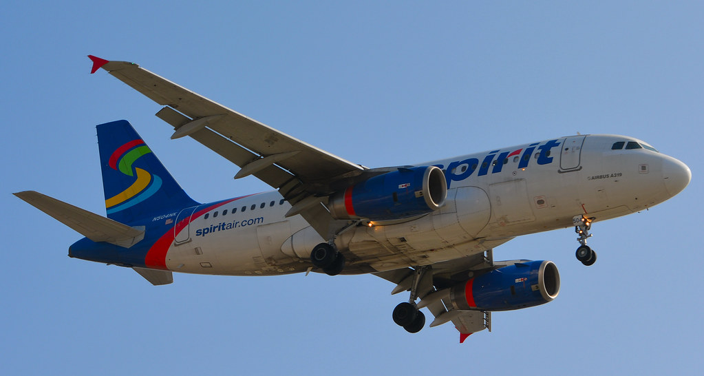 Spirit Airlines A319132, N504NK, as NK 733 ORDLAX Flickr