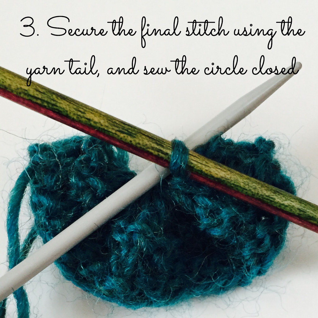 Knitted Circle tutorial Sarah Flickr