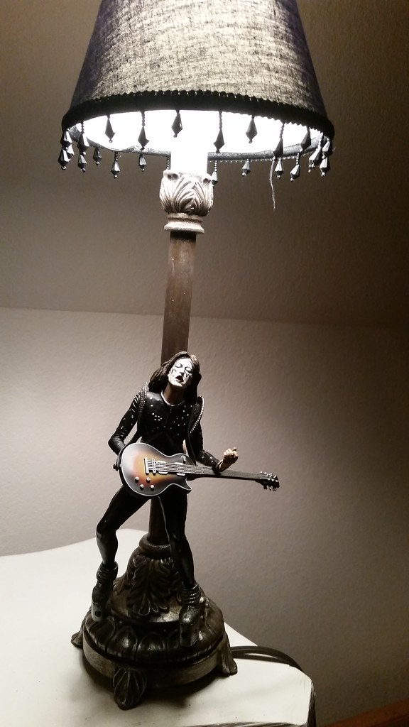 My homemade kiss lamps., genesimmons, acefrehley Flickr
