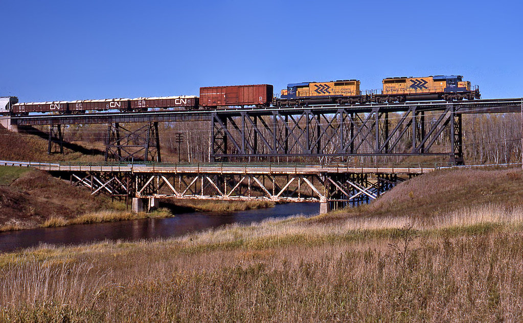 ONR southbound no. 308, Monteith, Ontario Oct 9, 1998 Flickr