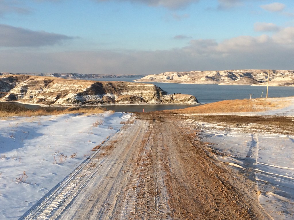 Photo of the Mandaree Intake located near Mandaree, North … Flickr