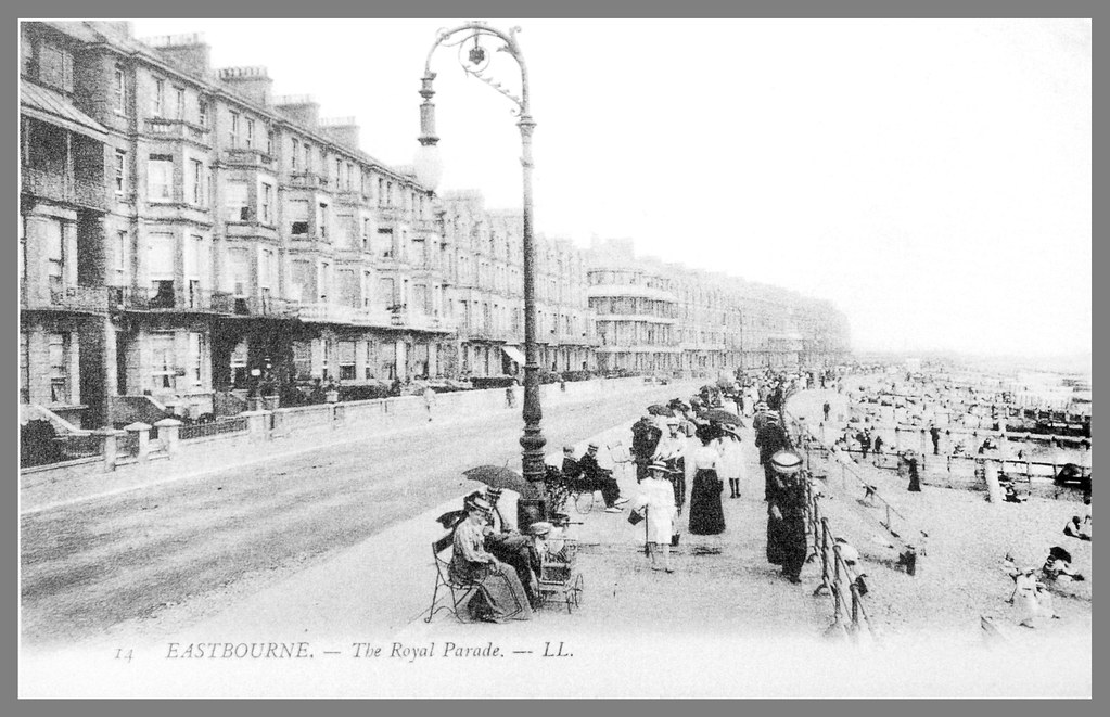 Eastbourne past Royal Parade c1900 2 Grenville Godfrey Flickr