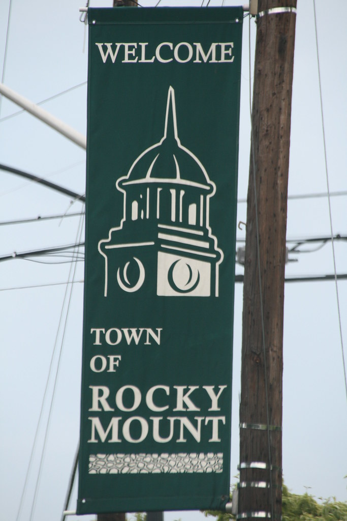 Rocky Mount banner Rocky Mount, Virginia 2016. drpep Flickr