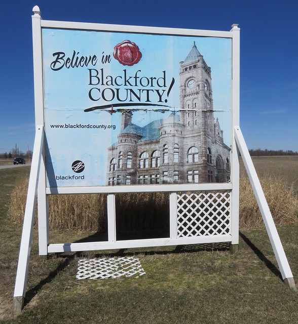 Blackford County Sign (Blackford County, Indiana) a photo on