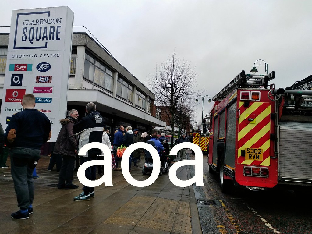 20180413_103424 Fire at Gabbotts farm Hyde this mornin… Flickr