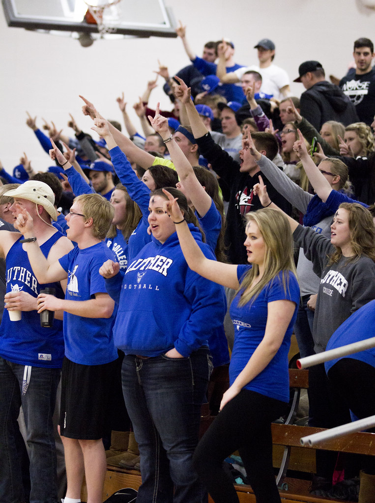 Men's Basketball, Luther vs. Wartburg Sarah Bauer Luther College