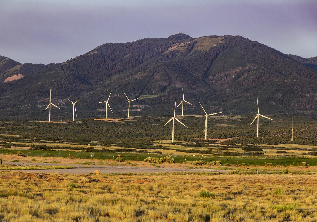 The Power of the Wind Wind turbines in Utah. Flickr